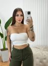 cropped faixa branco