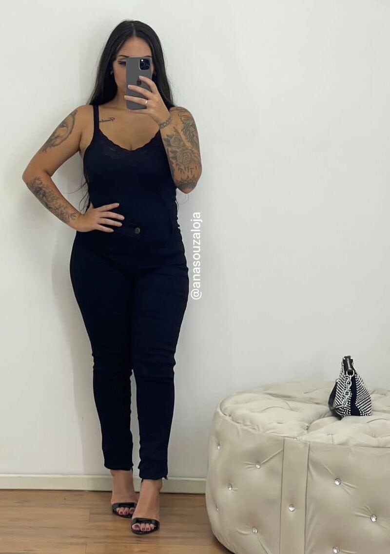 calÇa jeans preta kyara