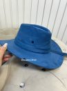 chapeu suede azul