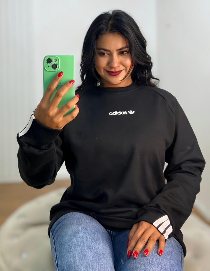 blusa adidas vers preto blusa adidas vers preto