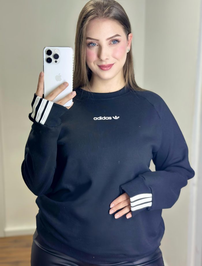 blusa adidas vers preto blusa adidas vers preto