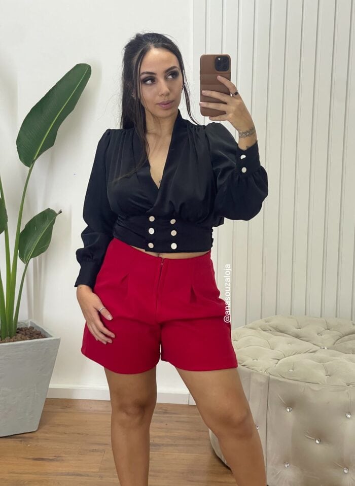 shorts là batida sara cor off shorts là batida sara cor off