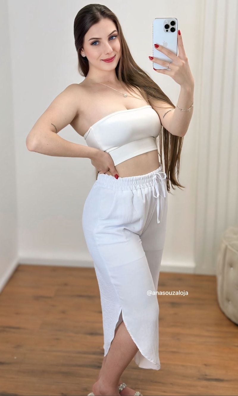 calÇa pantacourt duna verde agua