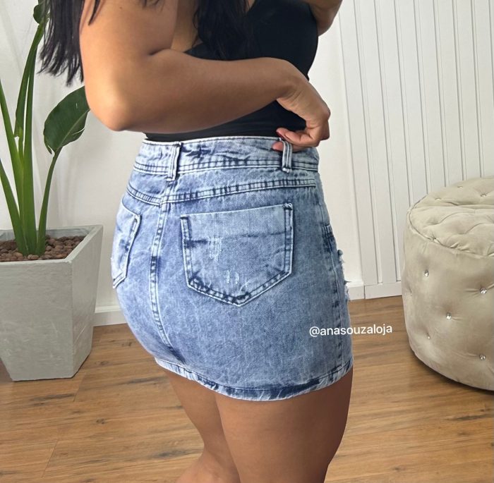 saia jeans denim saia jeans denim