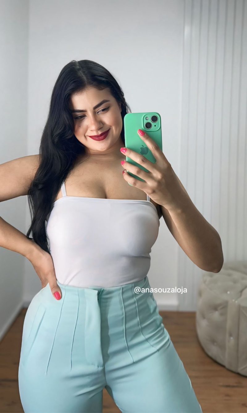 calÇa modelo zara verde agua