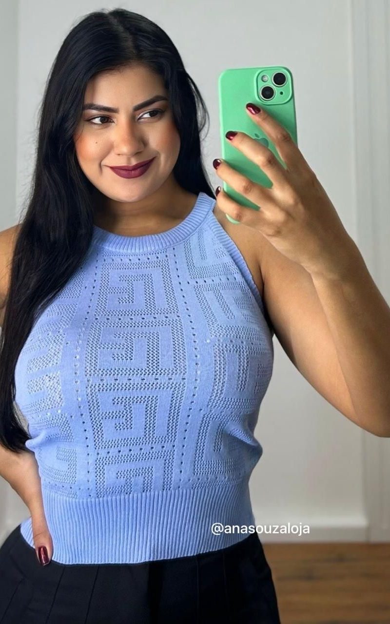 blusinha silvia verde