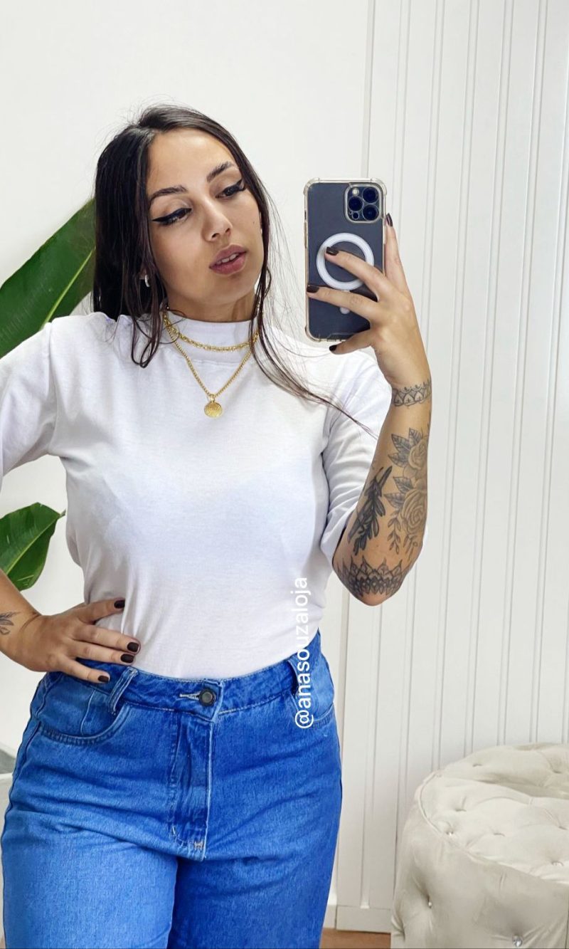 t shirt basic gola cor off