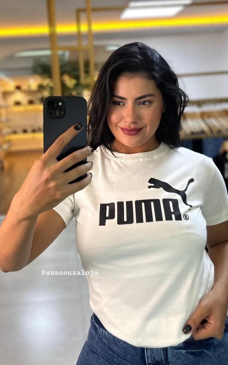 t shirt puma preto