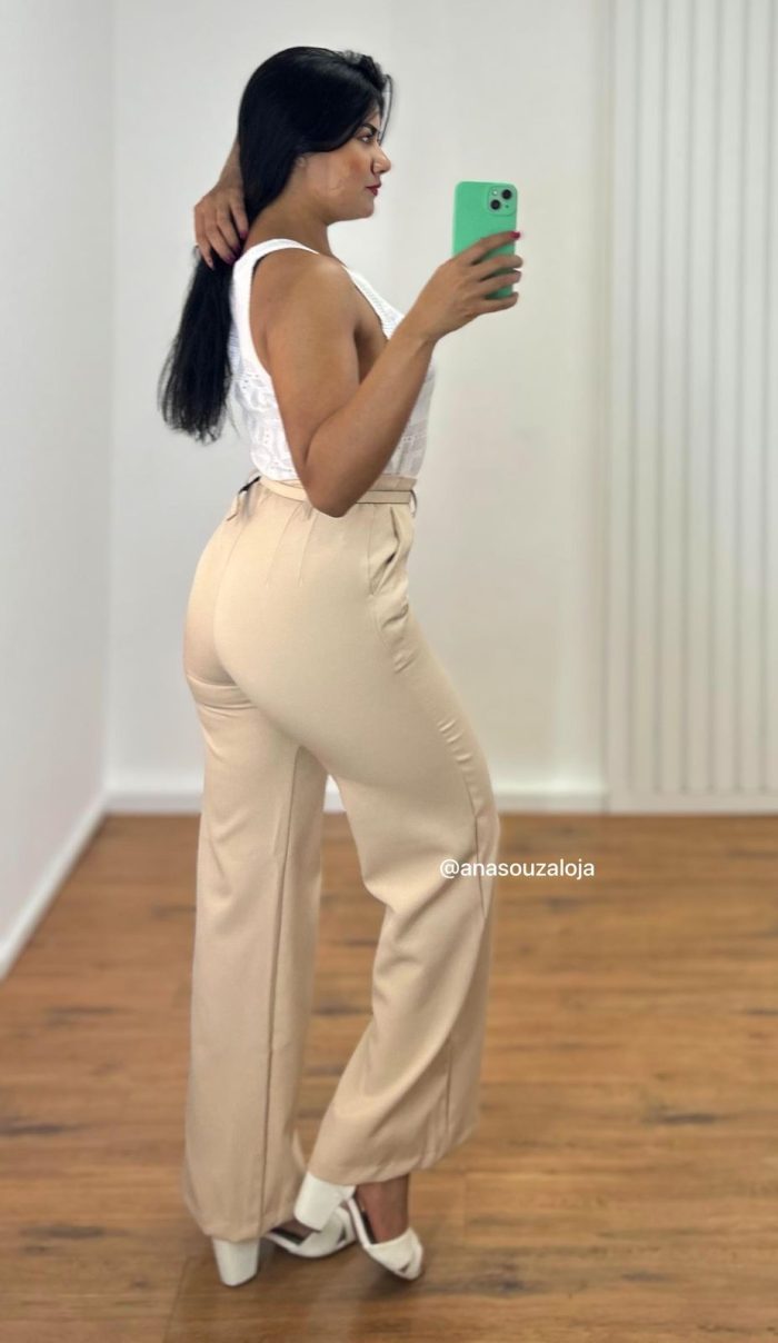 calÇa pantalona thais branco calÇa pantalona thais branco