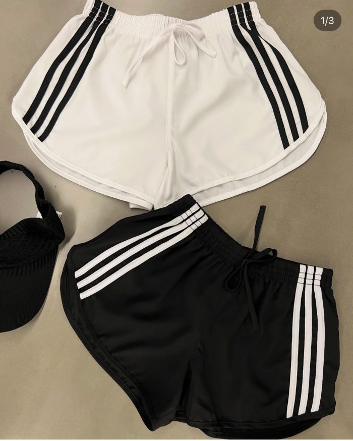 shorts listras branco shorts listras branco