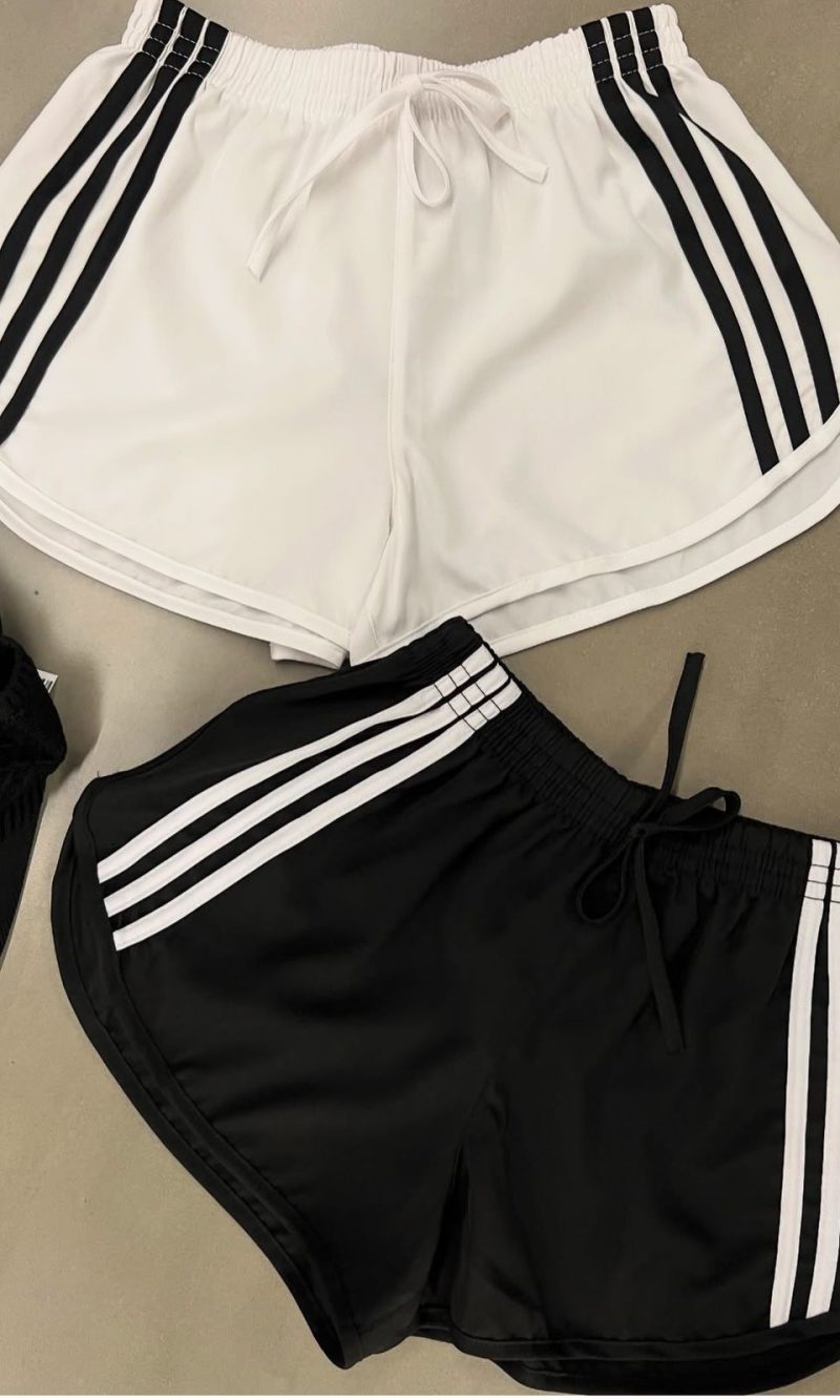 shorts listras branco shorts listras branco