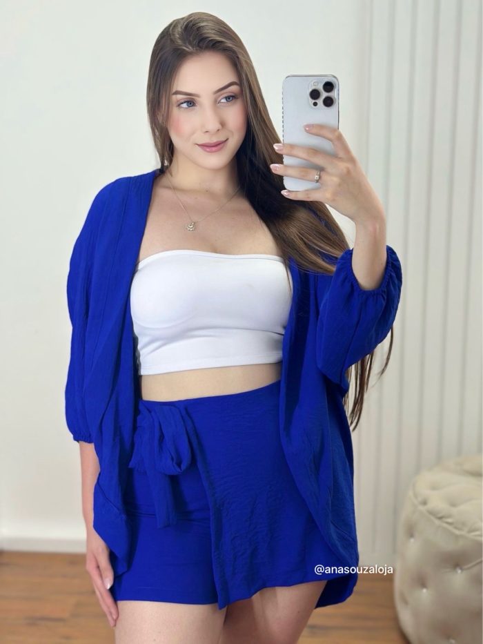 conjunto kimono drica rosa claro