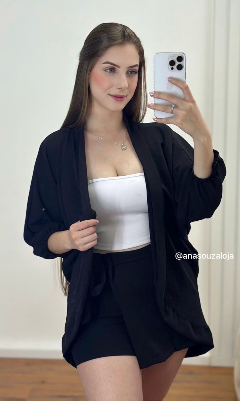 conjunto kimono drica rosa claro