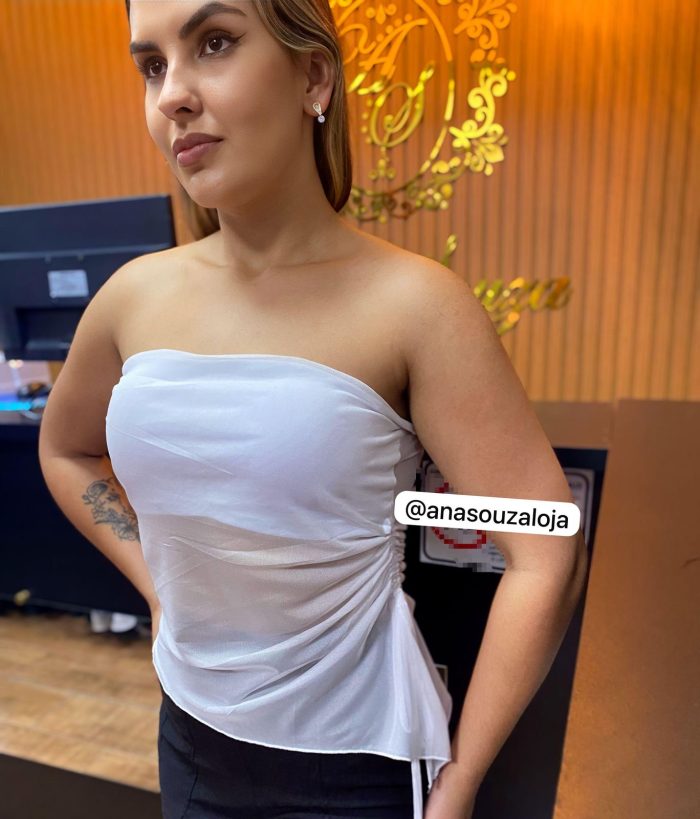 blusinha gabriele branca blusinha gabriele branca