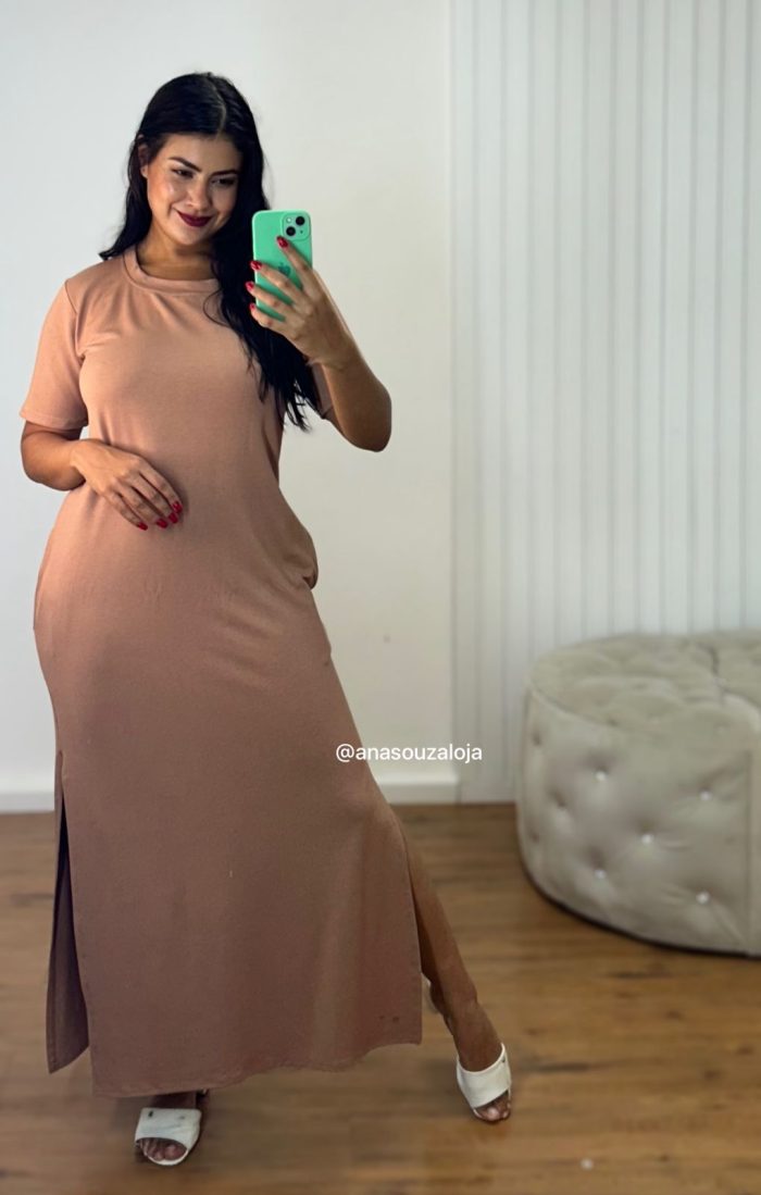 vestido de malha gabriela marrom vestido de malha gabriela marrom