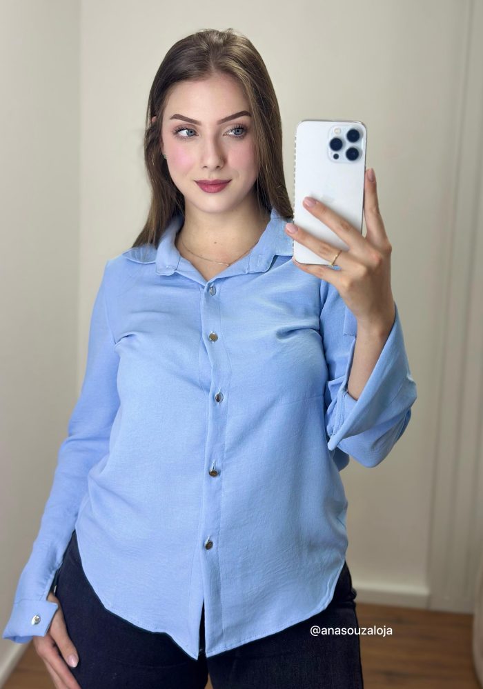 camisa social duna pink