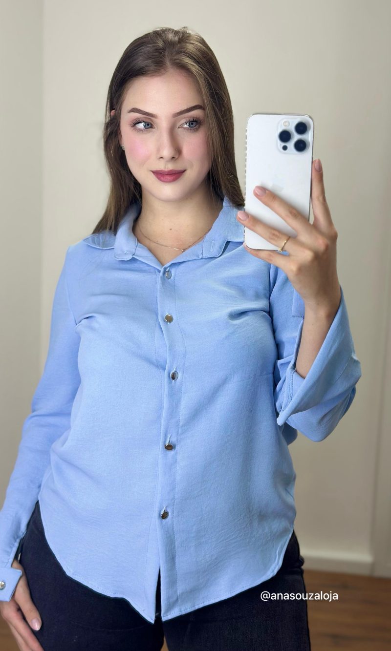 camisa social duna pink