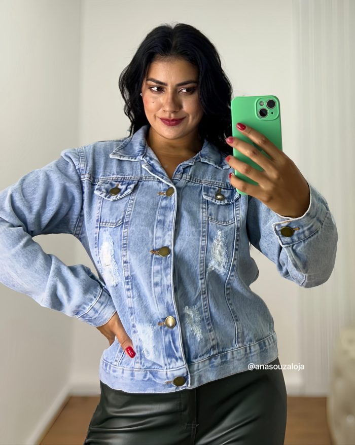 jaqueta jeans graziela jaqueta jeans graziela