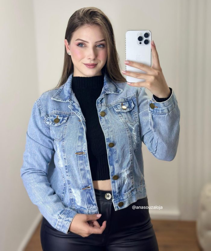 jaqueta jeans graziela jaqueta jeans graziela