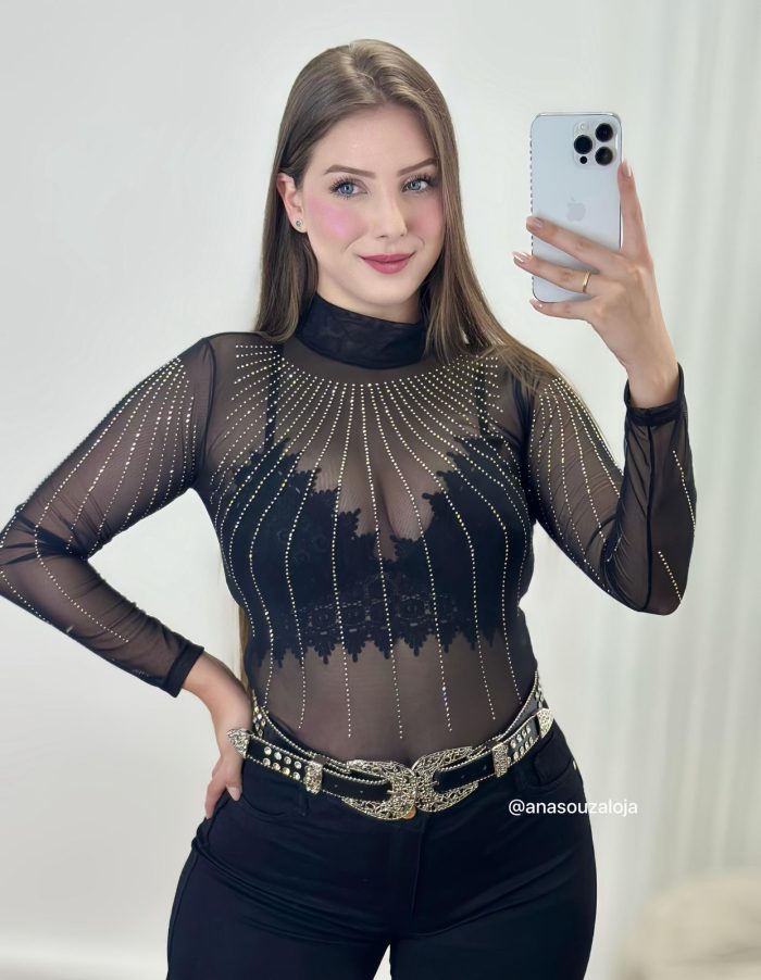 boddy de tule leticia preto boddy de tule leticia preto