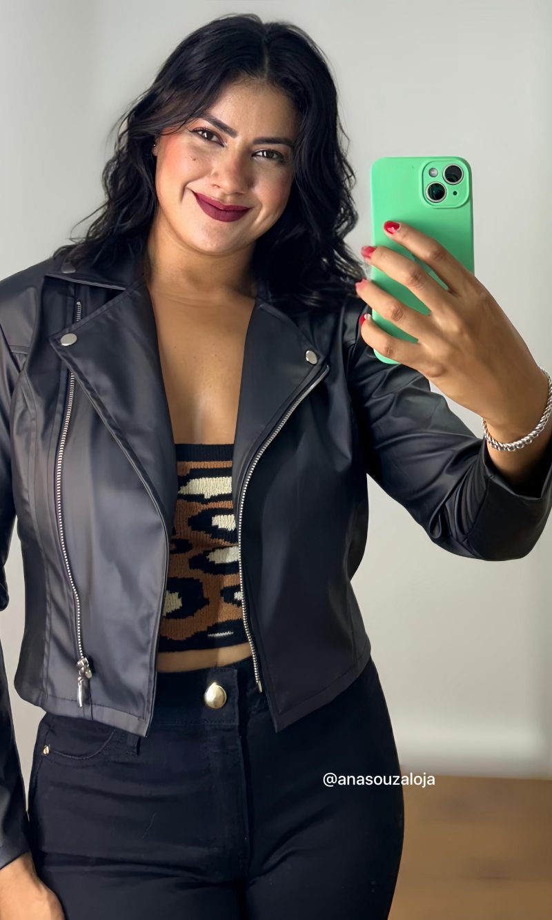 jaqueta de courino verÔnica