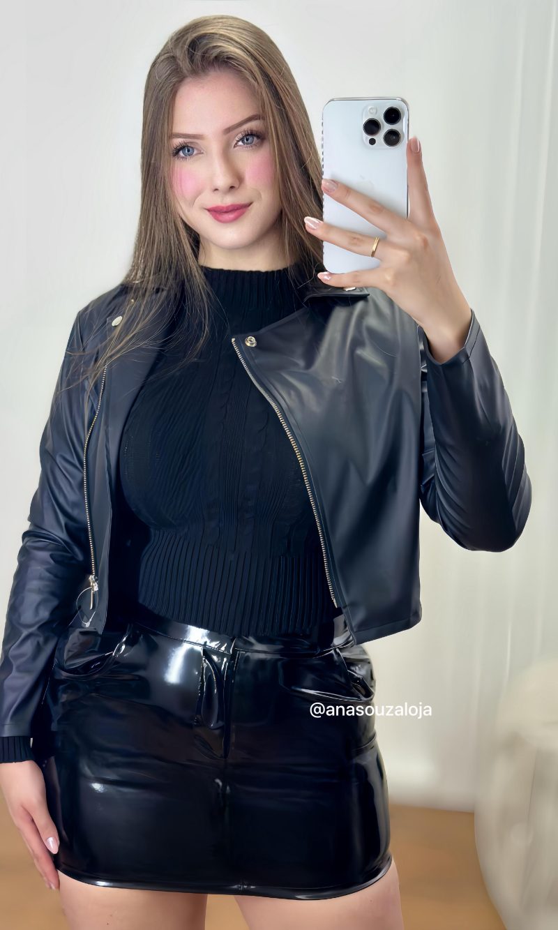 jaqueta de courino verÔnica