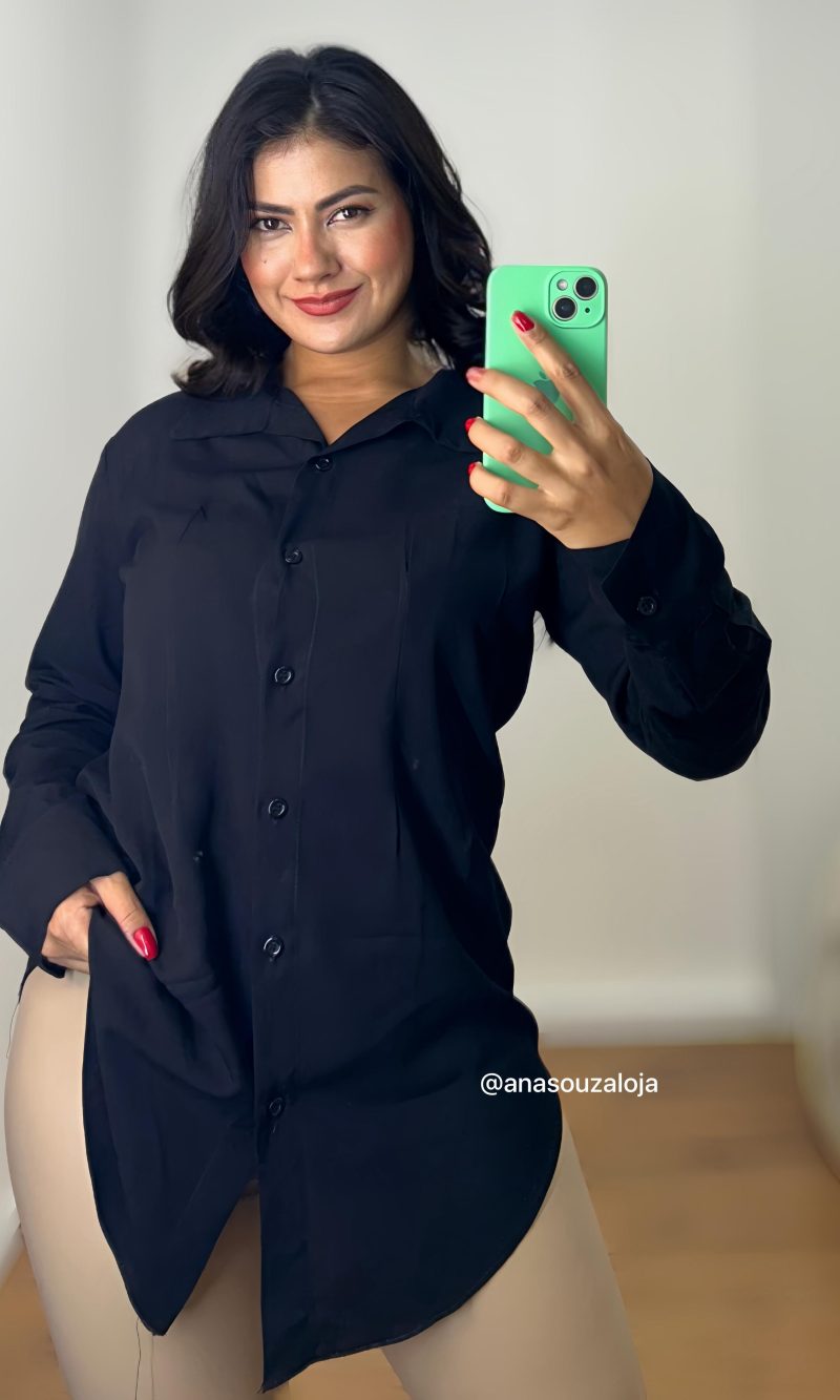 chamise zinzane preto