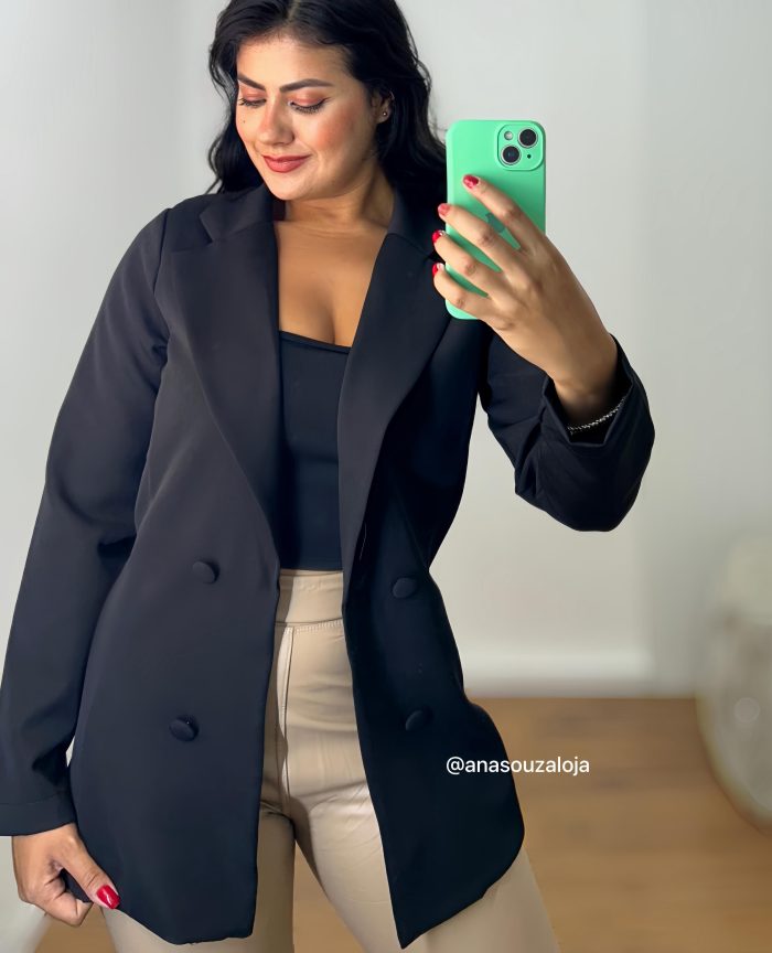 blazer chocomel preto blazer chocomel preto