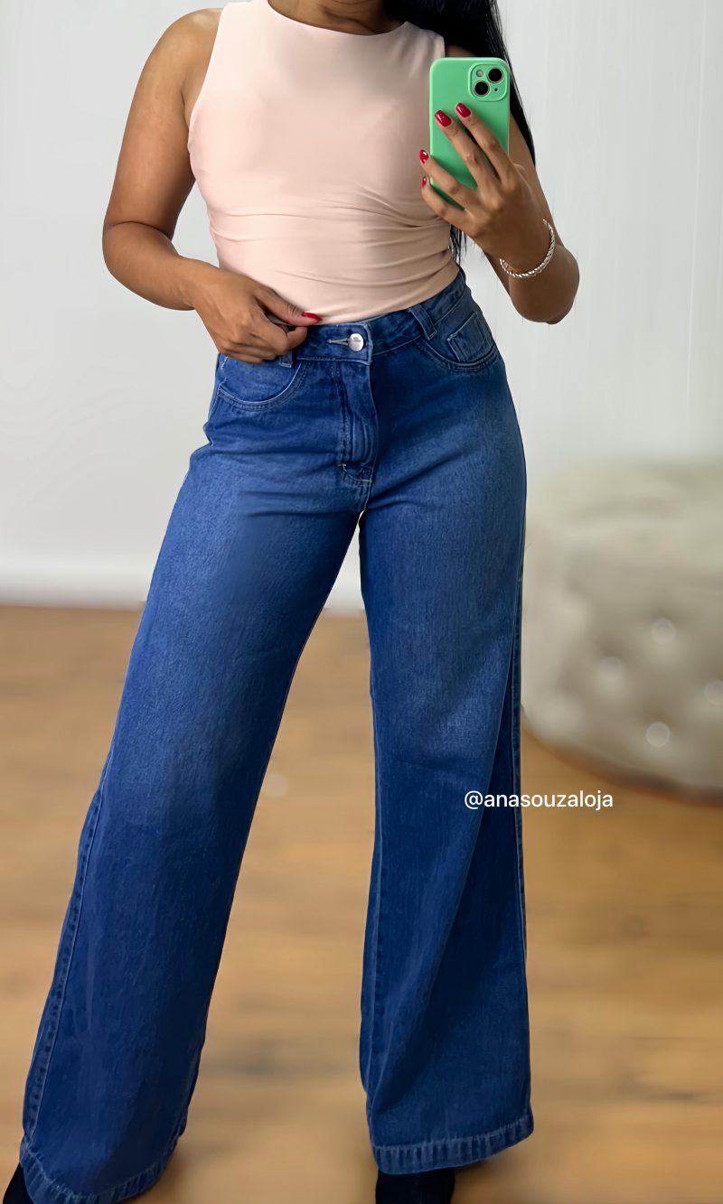 calÇa wide leg glamour