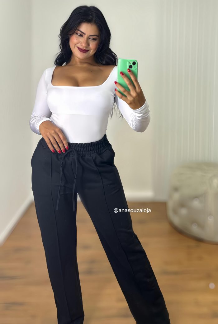 calÇa de moletom sil cor off