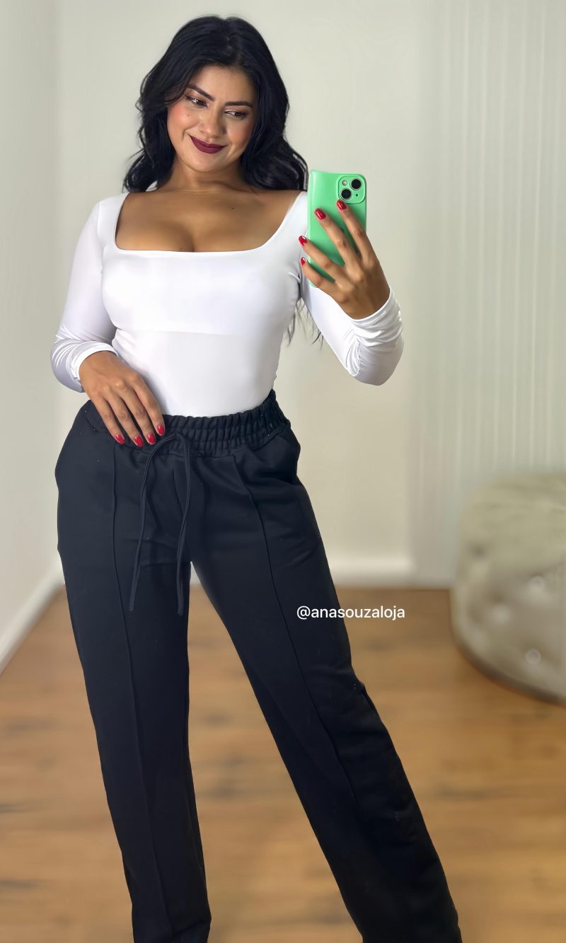 calÇa de moletom sil cor off