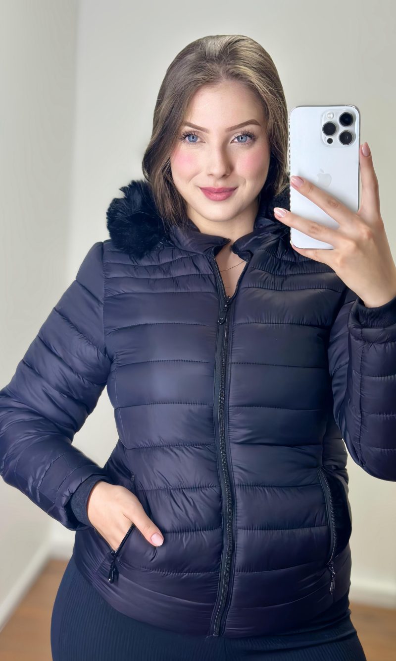 jaqueta microfibra chloÉ caramelo