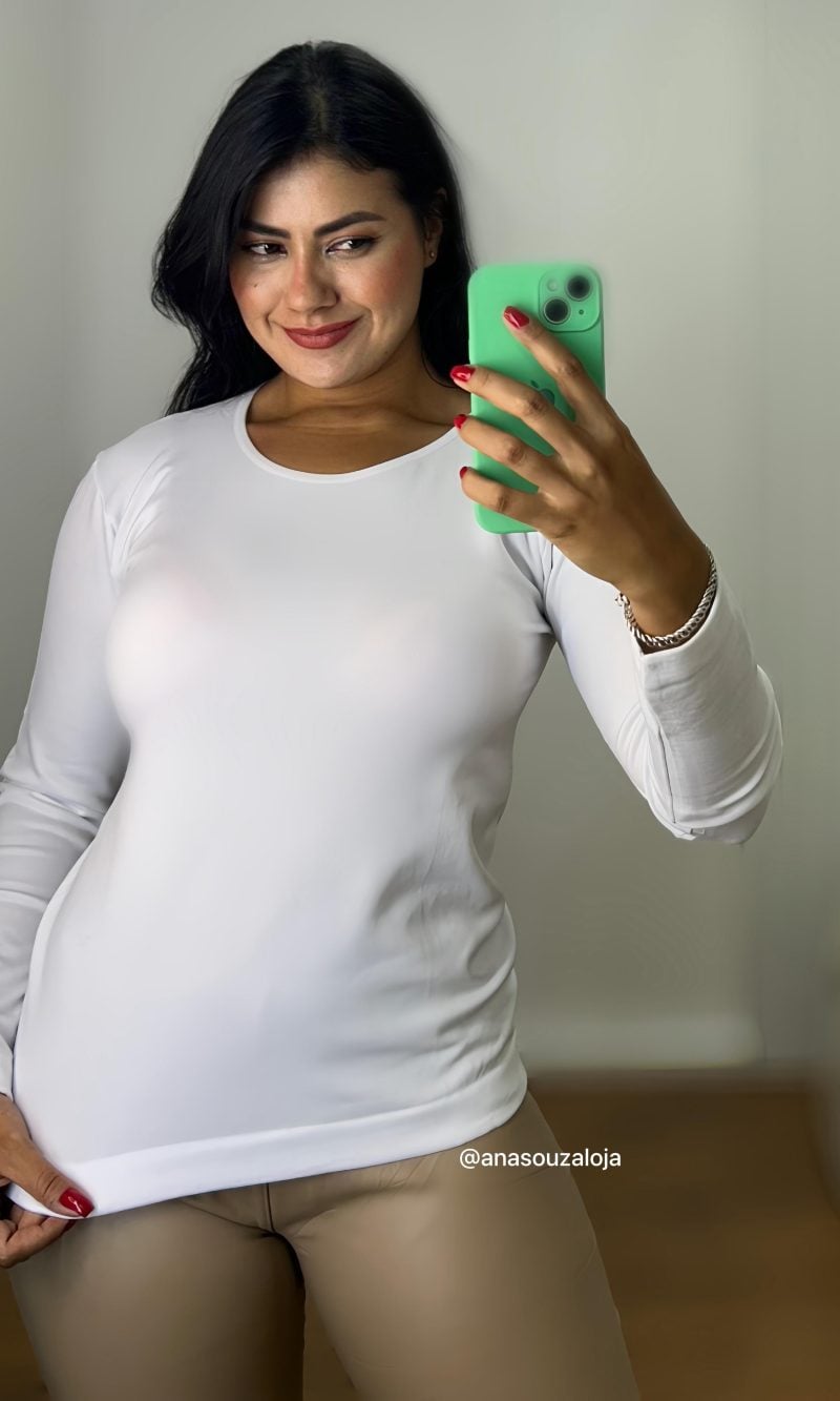 blusa termica roberta bordo