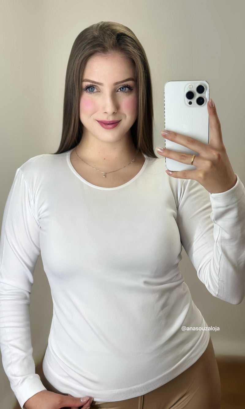 blusa termica roberta bordo