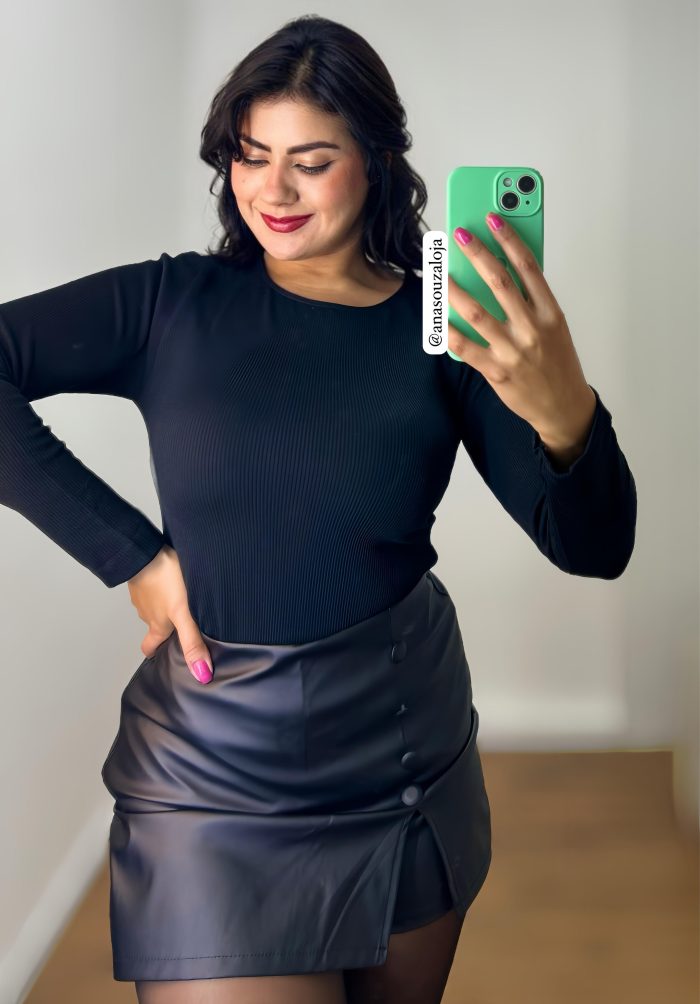 blusa termica canelada violeta blusa termica canelada violeta