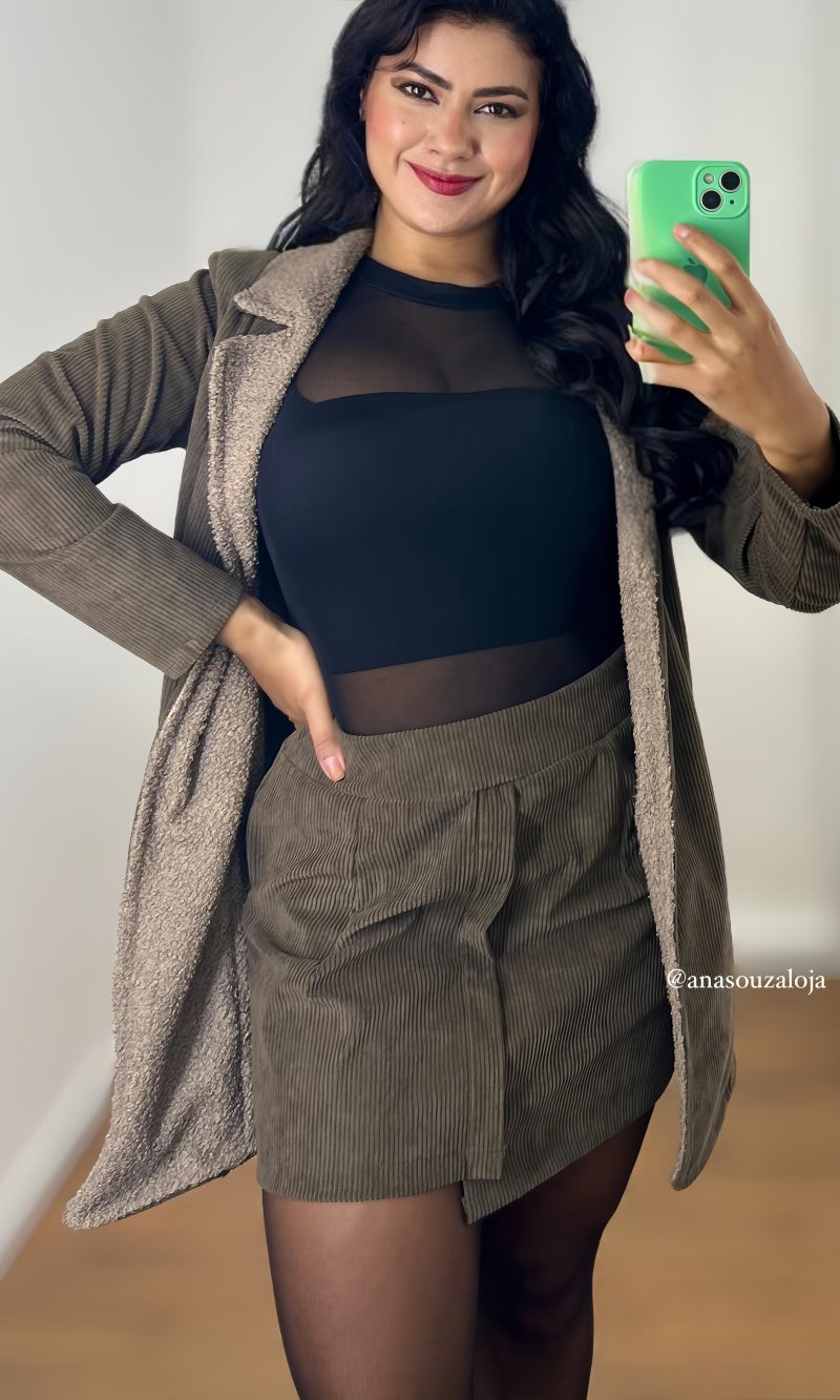 conjunto cotelÊ margot verde musgo