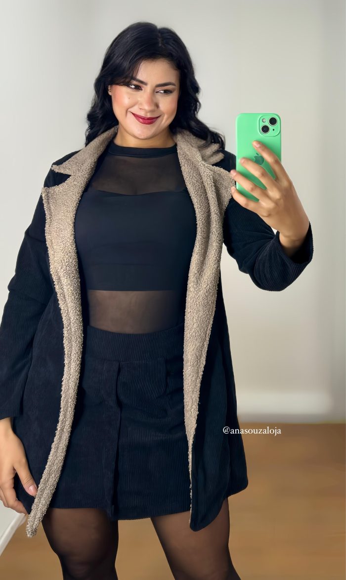 conjunto cotelÊ margot preto conjunto cotelÊ margot preto