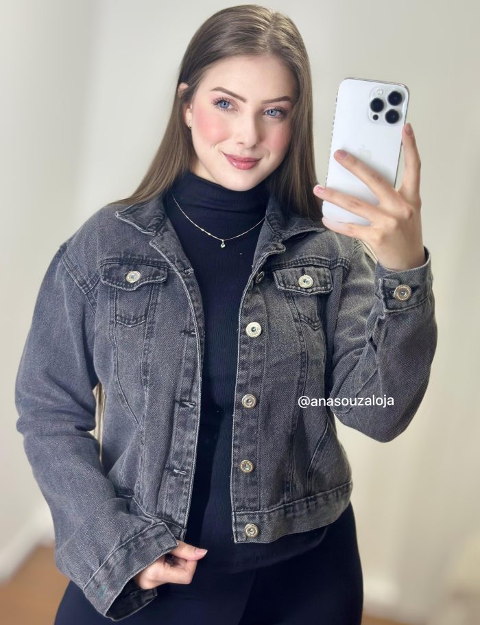 jaqueta jeans marmorizada jaqueta jeans marmorizada