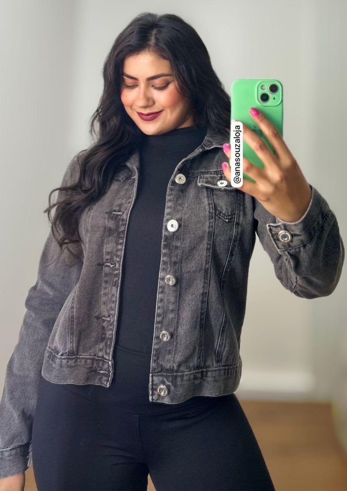 jaqueta jeans marmorizada jaqueta jeans marmorizada