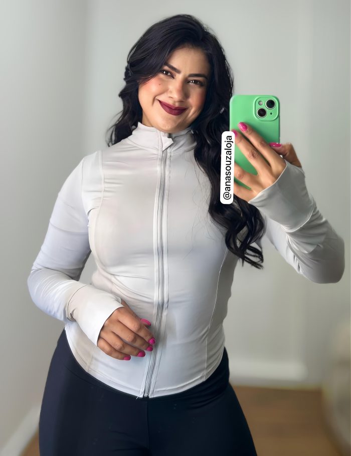 jaqueta fitness training verde jaqueta fitness training verde