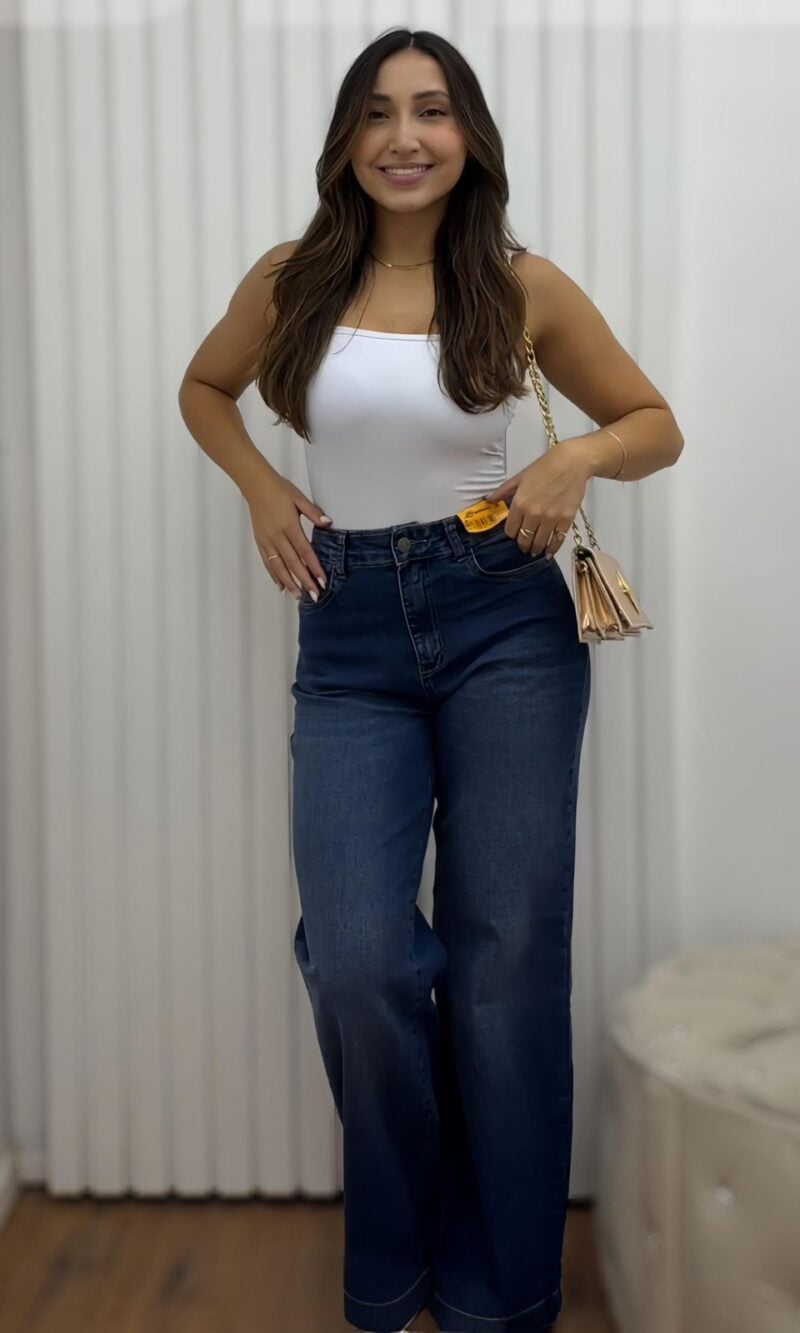wide leg sawary elastano 282075