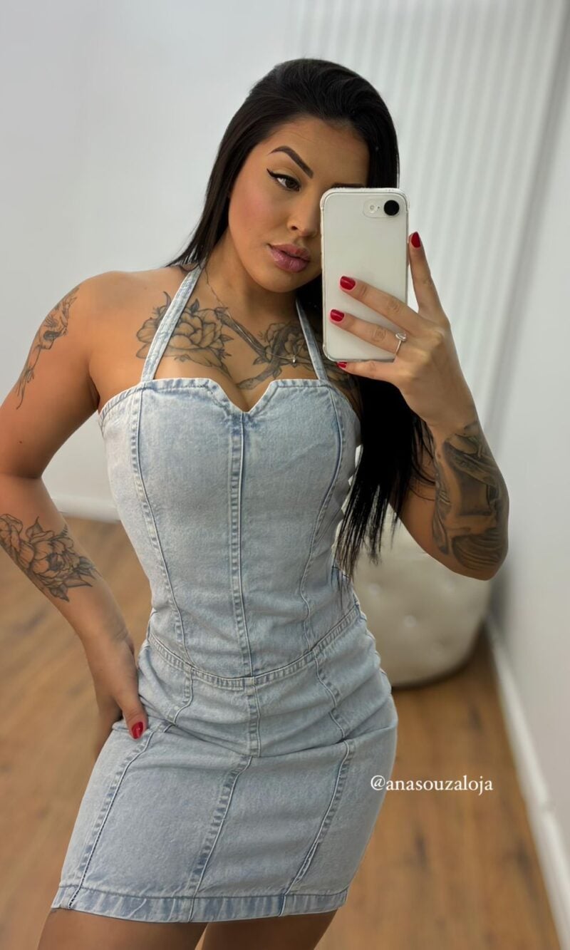 vestido jeans cecilia