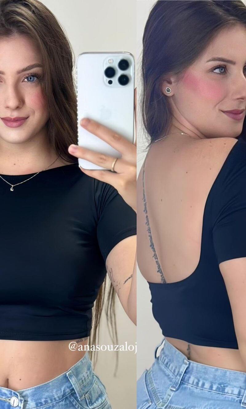 cropped quetren branco