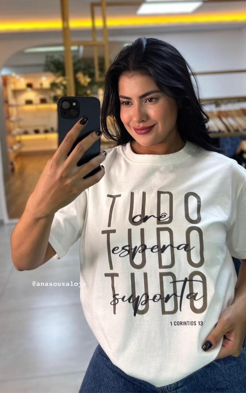 camiseta plus tudo cre off