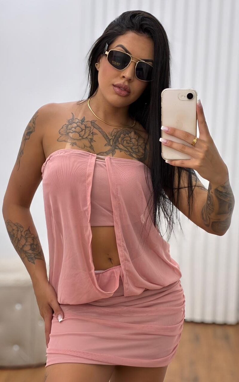vestido valeria rosa