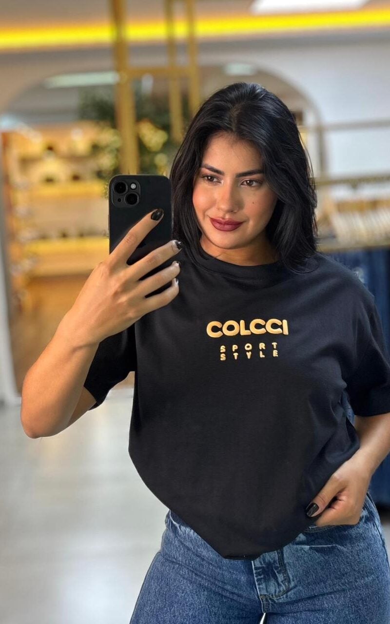 tshirt colcci plus nude