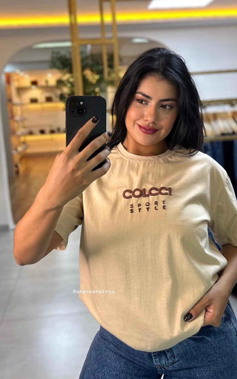 tshirt colcci plus nude
