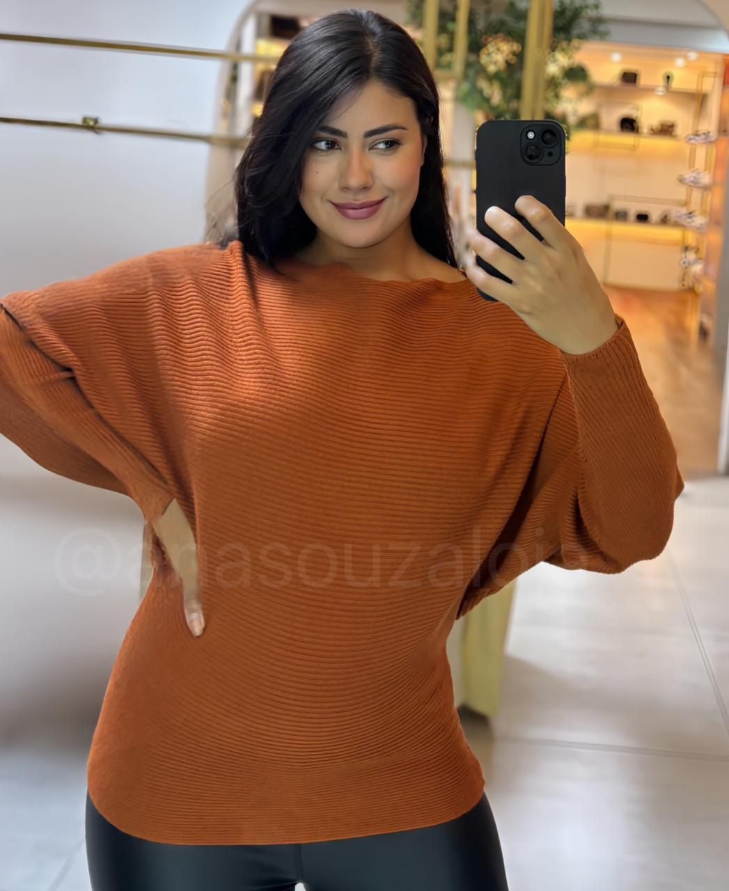 blusa samantha cafe