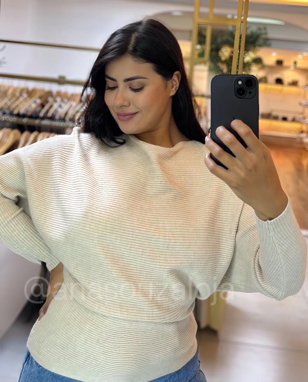blusa samantha cafe