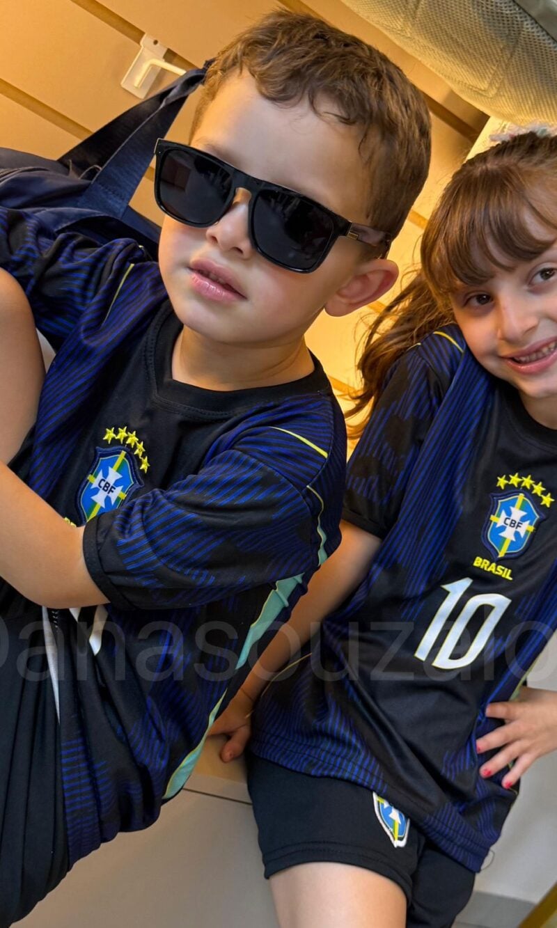 conjunto inf brasil azul